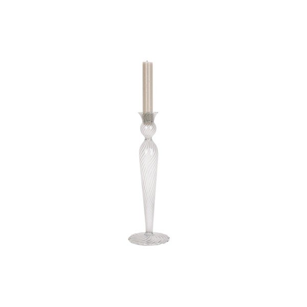 Klaasist küünlajalg, kõrgus 26,5 cm Swirl - PT LIVING-image-2