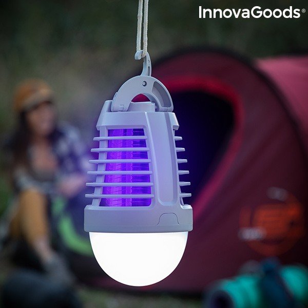 Laetav sääskede latern 2 in 1 - InnovaGoods-image-4