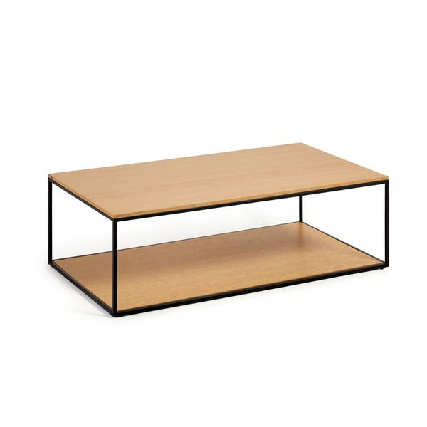 Tammespoonist pealispinnaga diivanilaud 60x110 cm Yoana - Kave Home