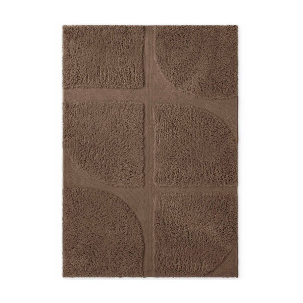 Pruun käsitsi kootud vaip 160x230 cm Lambeth Jasper - Ted Baker