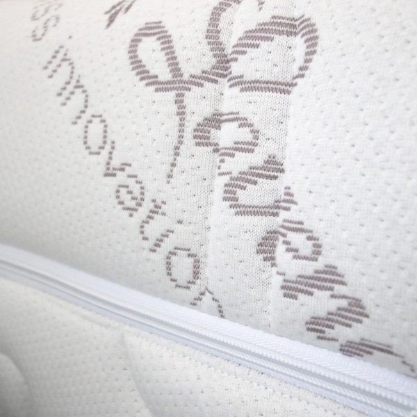 Keskmiselt kõva/pehme kahepoolne vedrumadrats 200x200 cm Herbal Visco – Materasso-image-4