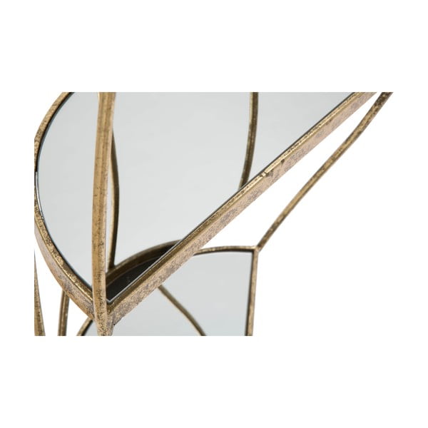 Ümmargune klaaspinnaga küljelaud ø 38 cm Twisty – Mauro Ferretti-image-2