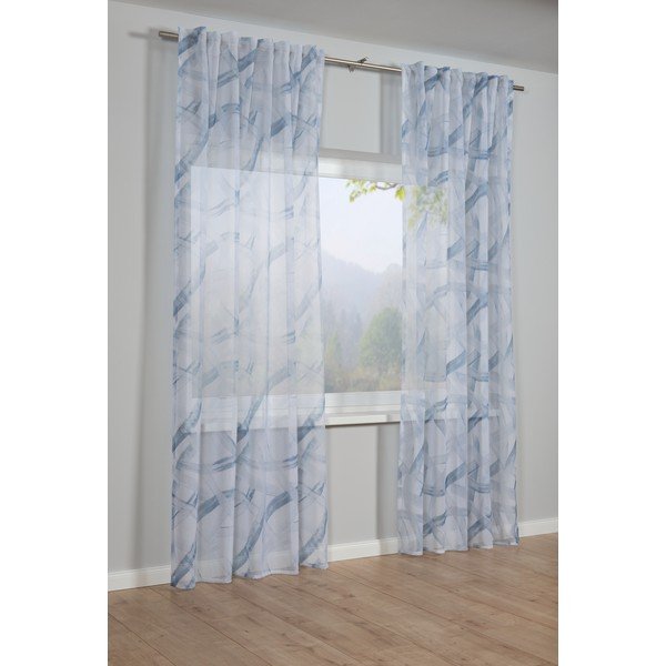 Sinine kardin 245x140 cm Dolly-Voile - Gardinia-image-1