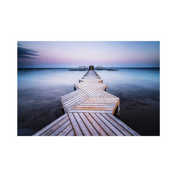 Maal 113x85 cm Twilight Pier - Styler