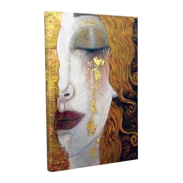 Seinareproduktsioon lõuendil Gustav Klimt Kuldsed pisarad, 30 x 40 cm Gustav Klimt - Golden Tears - Wallity