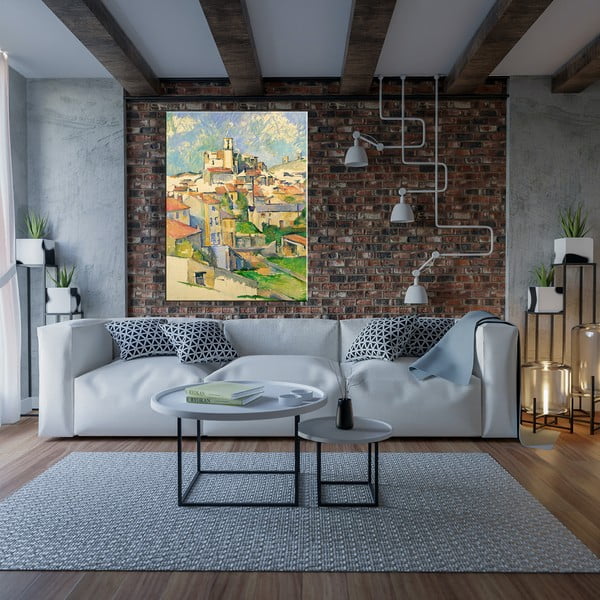 Maal - reproduktsioon 50x70 cm Gardanne, Paul Cézanne - Fedkolor-image-1