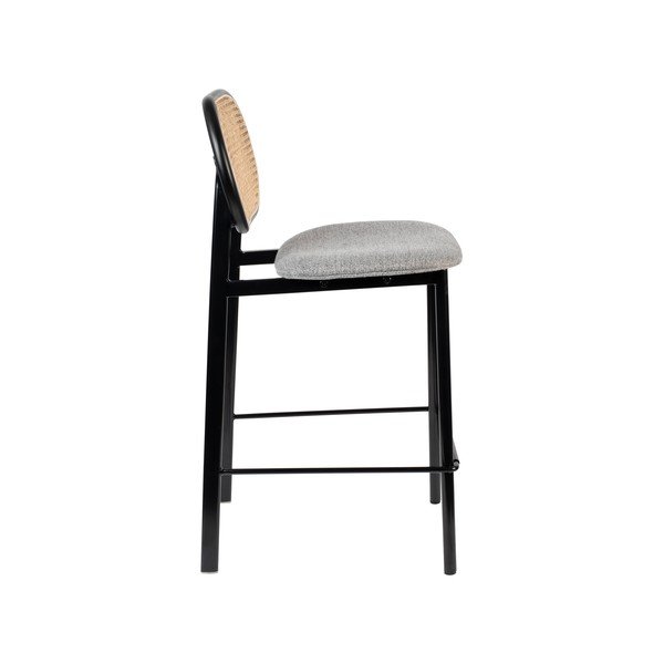 Must/valgushall baaritooli 94 cm Spike - Zuiver-image-4