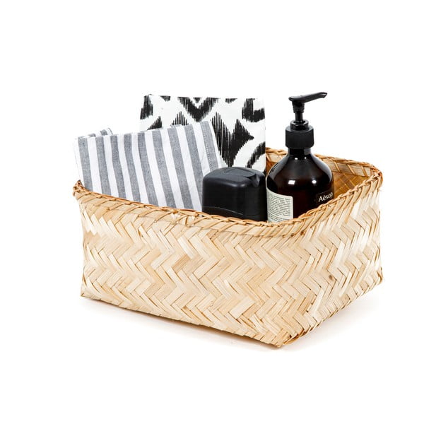 Bambusest korv Halong Basket, 30 x 15 cm - Compactor-image-3