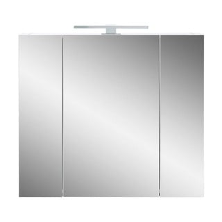 Valge vannitoakapp koos peegliga 76x71 cm - Germania