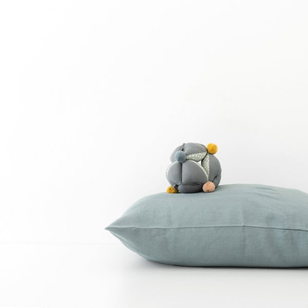 Laste sinine linane padjapüür Nature, 40 x 60 cm - Linen Tales-image-2