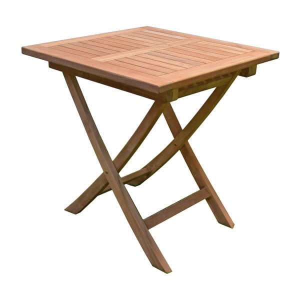 Zahradní skládací stůl z teakového dřeva ADDU Solo, délka 75 cm