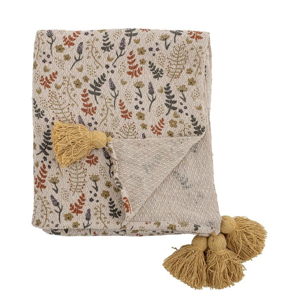 Beež laste tekk 130x160 cm Filipa - Bloomingville Mini-image-3