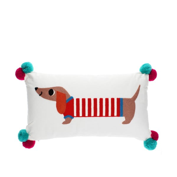 Laste puuvillaseguga padi 50x33 cm Sausage Dog - Rex London