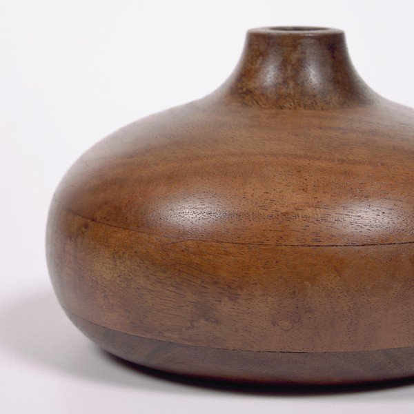 Looduslik akaatsiapuidust vaas, kõrgus 10 cm Tyara - Kave Home-image-1