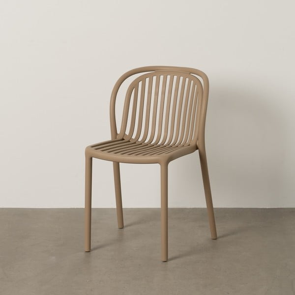 Beež plastikust söögitool Alia - Ixia-image-1