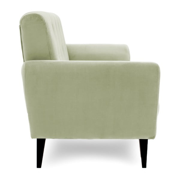 Světle zelená dvoumístná pohovka Vivonita Kiara-image-3