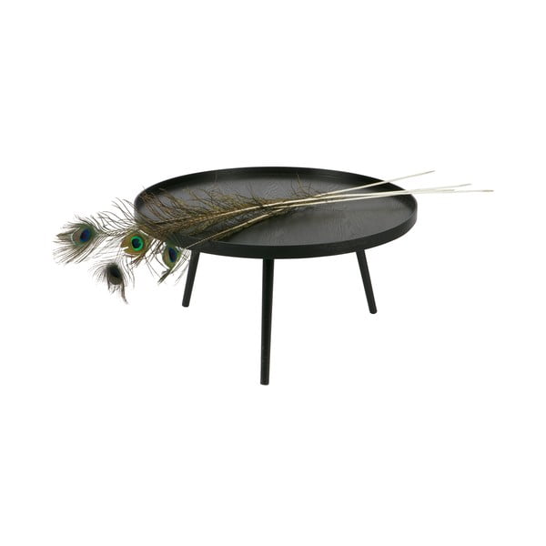 Must kohvilaud, Ø 78 cm Mesa - WOOOD-image-4