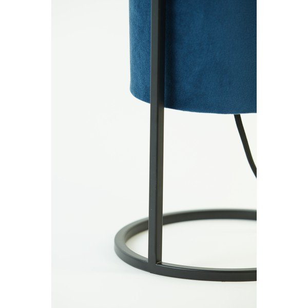 Must-tumesinine laualamp (kõrgus 35 cm) Santos - Light & Living-image-4