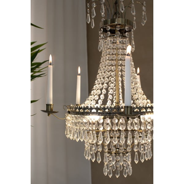 Kuldne rippvalgusti ø 50 cm Marielund – Markslöjd-image-2