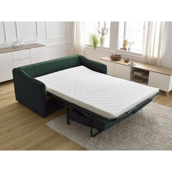 Roheline diivan igapäevaseks magamiseks/kokkupandav voodi 178 cm Lenny - Bobochic Paris-image-1