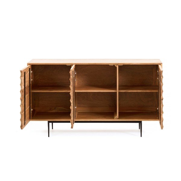 Akaatsiapuidust kapp , 147 x 81 cm Delsie - Kave Home-image-4