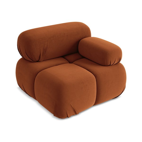 Oranž sametist diivanimoodul (paremas nurgas) Lokua - Makamii-image-2