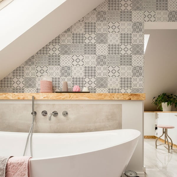 Fliistapeet 10 m x 52 cm Tiles – Graham & Brown-image-1