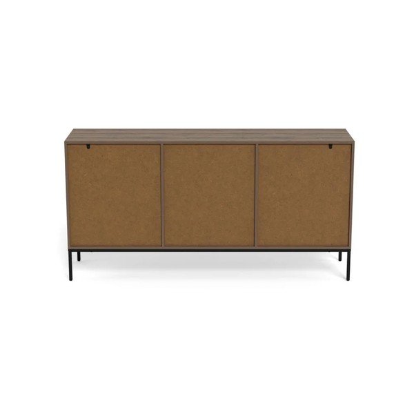Tumeda naturaalse tammepuust kummut 158x80x40 cm Palmdale - Actona-image-3