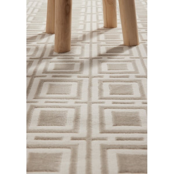 Kreem vaip 80x240 cm Perles Howlite – Elle Decoration-image-4