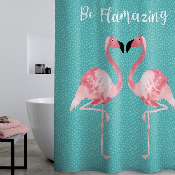 Dušikardin 180x180 cm Flamingo - Catherine Lansfield