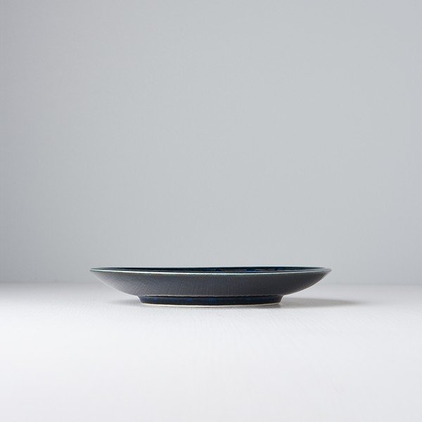 Sinine keraamiline taldrik Swirl, ø 20 cm Copper - MIJ-image-1