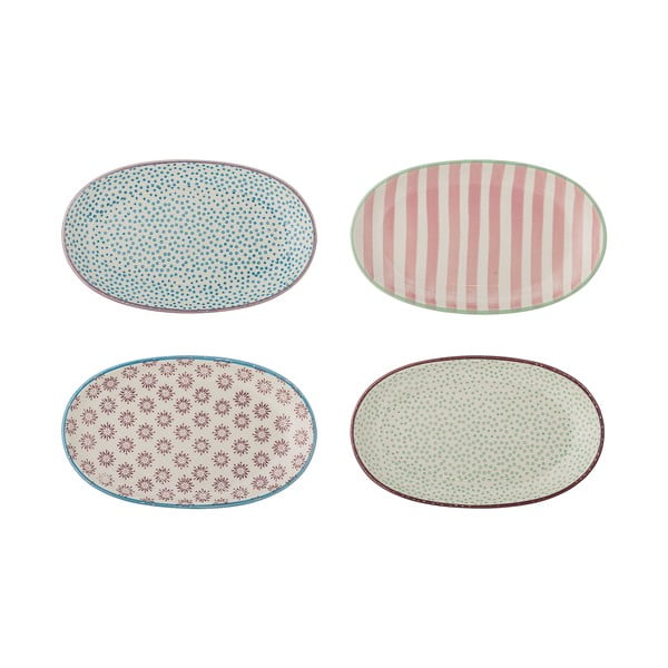 Kivist serveerimistaldrikud, 4 tk komplektis Patrizia - Bloomingville