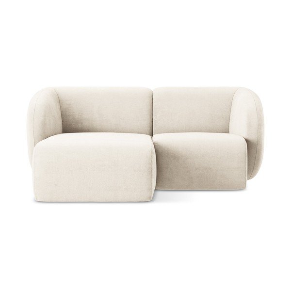 Beež šenill-nurgadiivan (vasak nurk/diivanvoodiga) Lani - Makamii