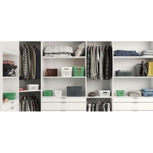 Roheline hoiukorv Dots, 11 l Infinity - Curver-image-1