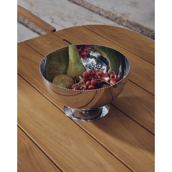 Hõbedane roostevabast terasest kauss ø 25,5 cm Nirela - Kave Home-image-2