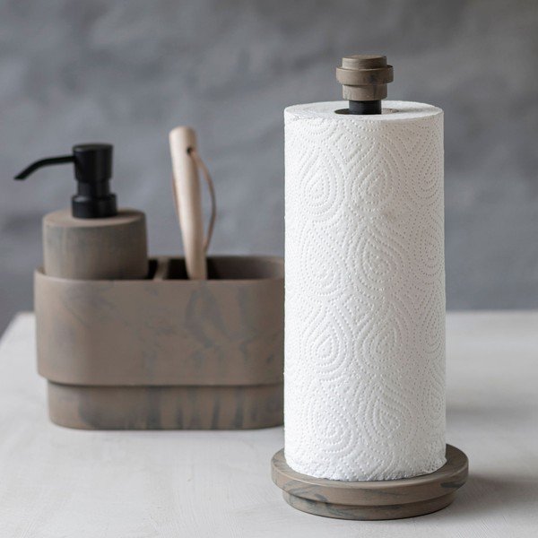 Beež kivi majapidamispaberi stend ø 13 cm Attitude – Mette Ditmer Denmark-image-4