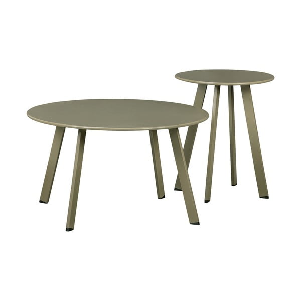 Roheline rauast kohvilaud , ø 40 cm Fer - WOOOD-image-2