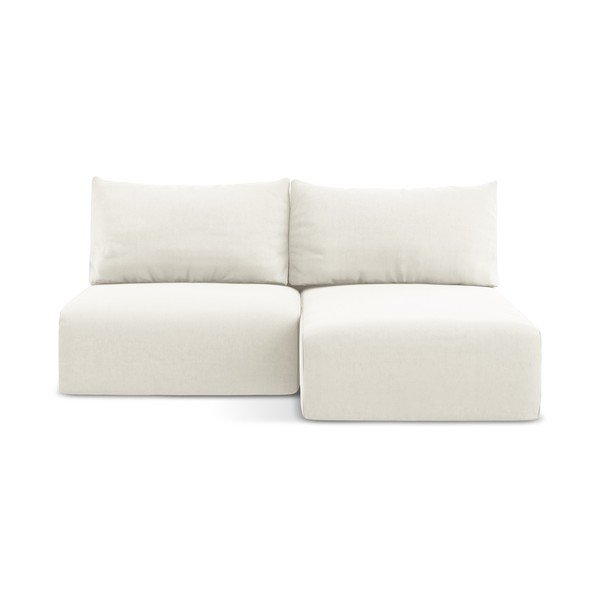 Kreemjas sametdiivanvoodi/panipaigaga nurgadiivan (parem nurk/diivanvoodiga) Kalena - Makamii