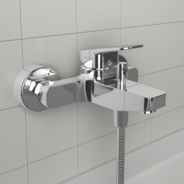 Läikiv hõbedane seinasegisti Ceraplan - Ideal Standard-image-1