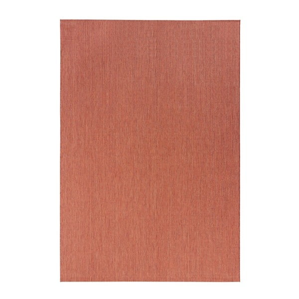 Koberec v terakotové barvě vhodný do exteriéru Bougari Match, 200 x 290 cm