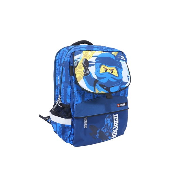 Modrá školní aktovka LEGO® Ninjago Jay Starter