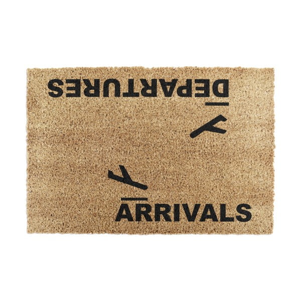 Kookoskiududest matt  40x60cm Arrivals and Departures - Artsy Doormats