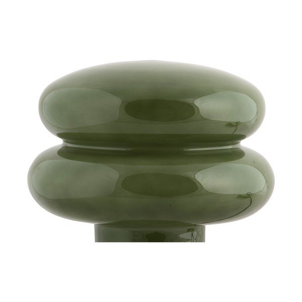 Roheline klaasist laualamp (kõrgus 24 cm) Incesante - Leitmotiv-image-2