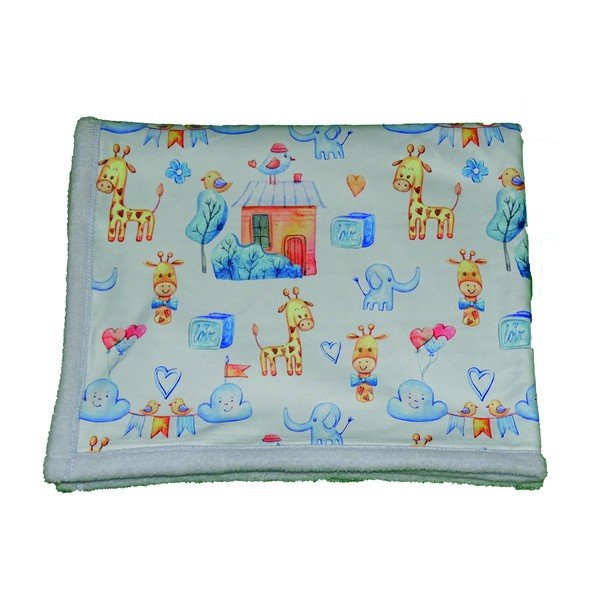 Helesinine beebitekk 80x100 cm - OYO kids