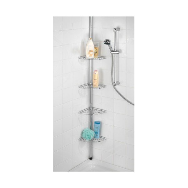 Teleskoopnurga riiul dušši jaoks Shiny, 28 x 20 cm Prea - Wenko-image-3