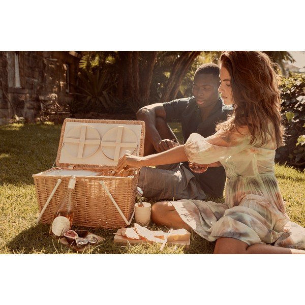 Piknikukorv , 48 x 28 cm Natural - Sunnylife-image-2