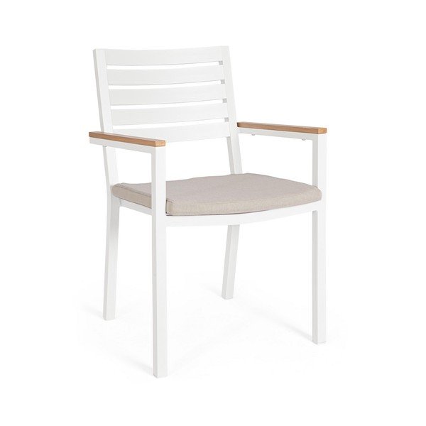 Valge metallist aiatool Henna - Bizzotto