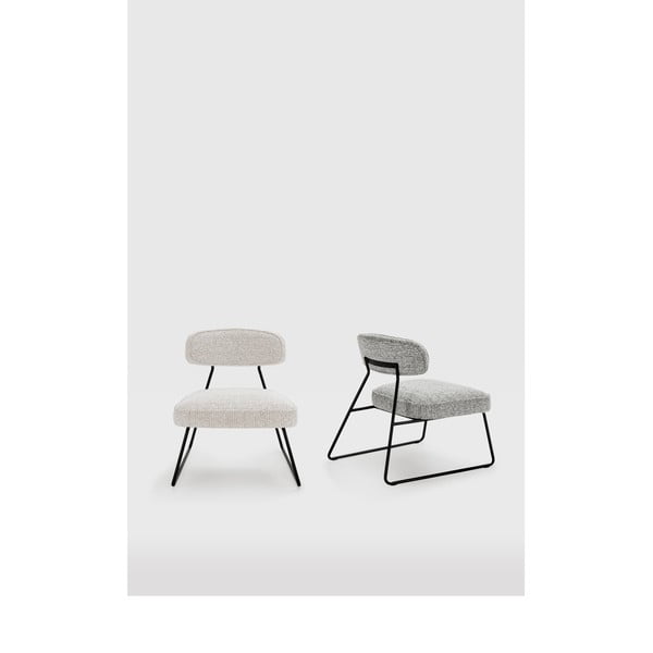 Valge-beež tugitool Elon - Marckeric-image-1