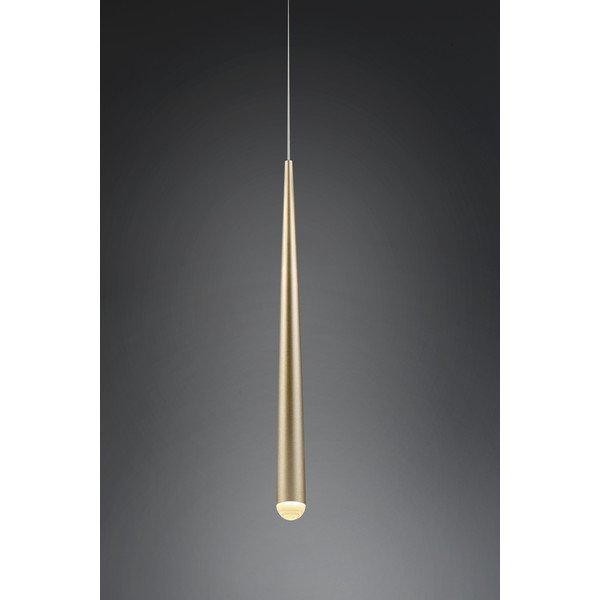 Kuldne LED-rippvalgusti ø 14 cm Cala - Trio Select-image-1