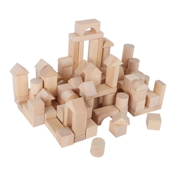 Puidust ehituskomplekt Blocks In A Bag - Legler